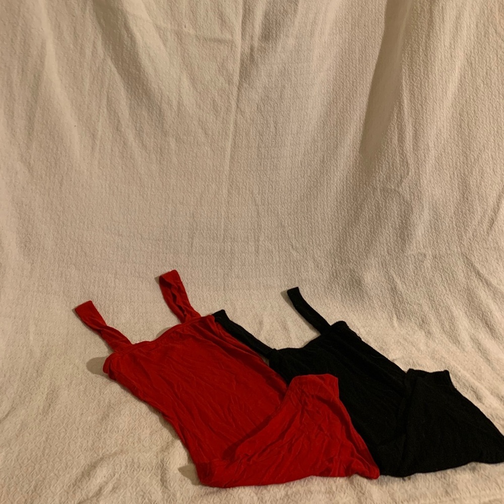 Boohoo square neck bodysuits!